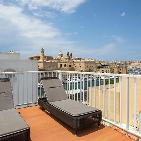 Traditional & Modern Maltese Townhouse - Rooftop Terrace And Sea Views, Close To Birgu Waterfront Cospicua Luaran gambar