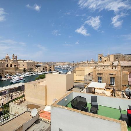 Traditional & Modern Maltese Townhouse - Rooftop Terrace And Sea Views, Close To Birgu Waterfront Cospicua Luaran gambar