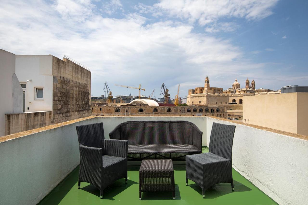 Traditional & Modern Maltese Townhouse - Rooftop Terrace And Sea Views, Close To Birgu Waterfront Cospicua Luaran gambar